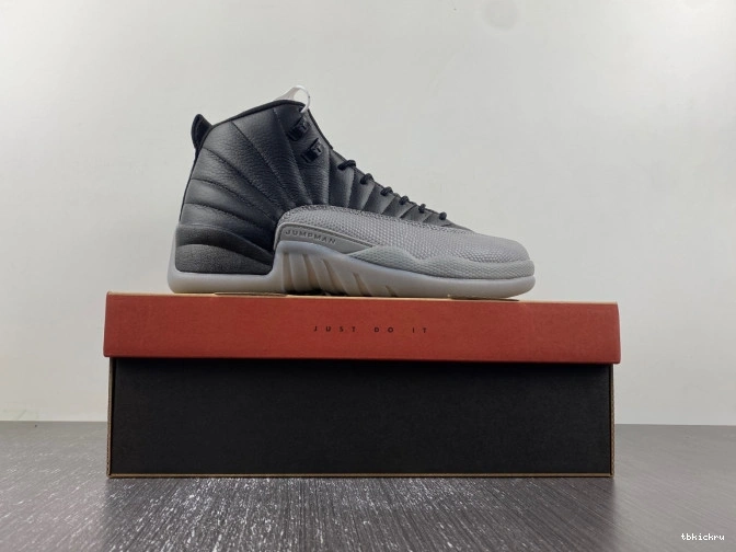 Rep TBkick Grey Black Jordan Wolf CT8013-019 12 Air 0705